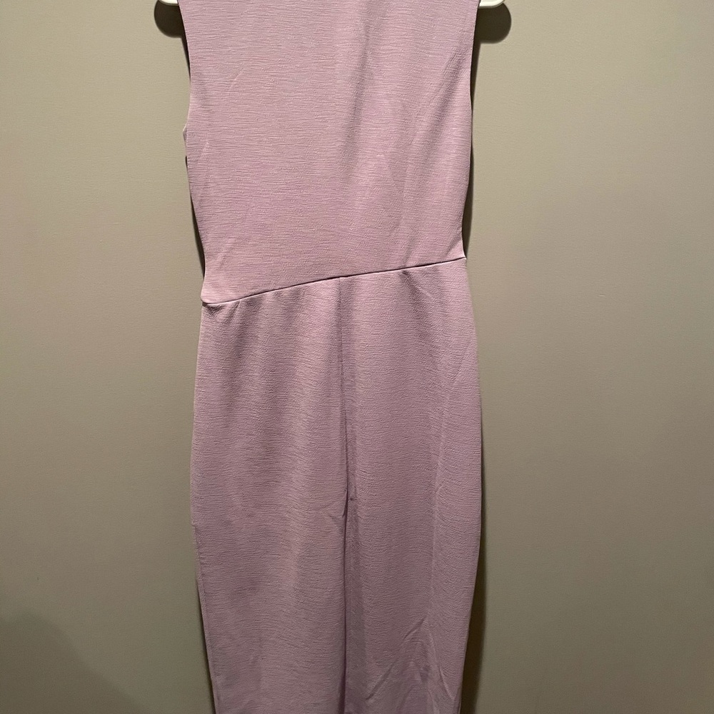 NWOT White House Black Market Purple Wrap Dress 4 - Picture 9 of 11